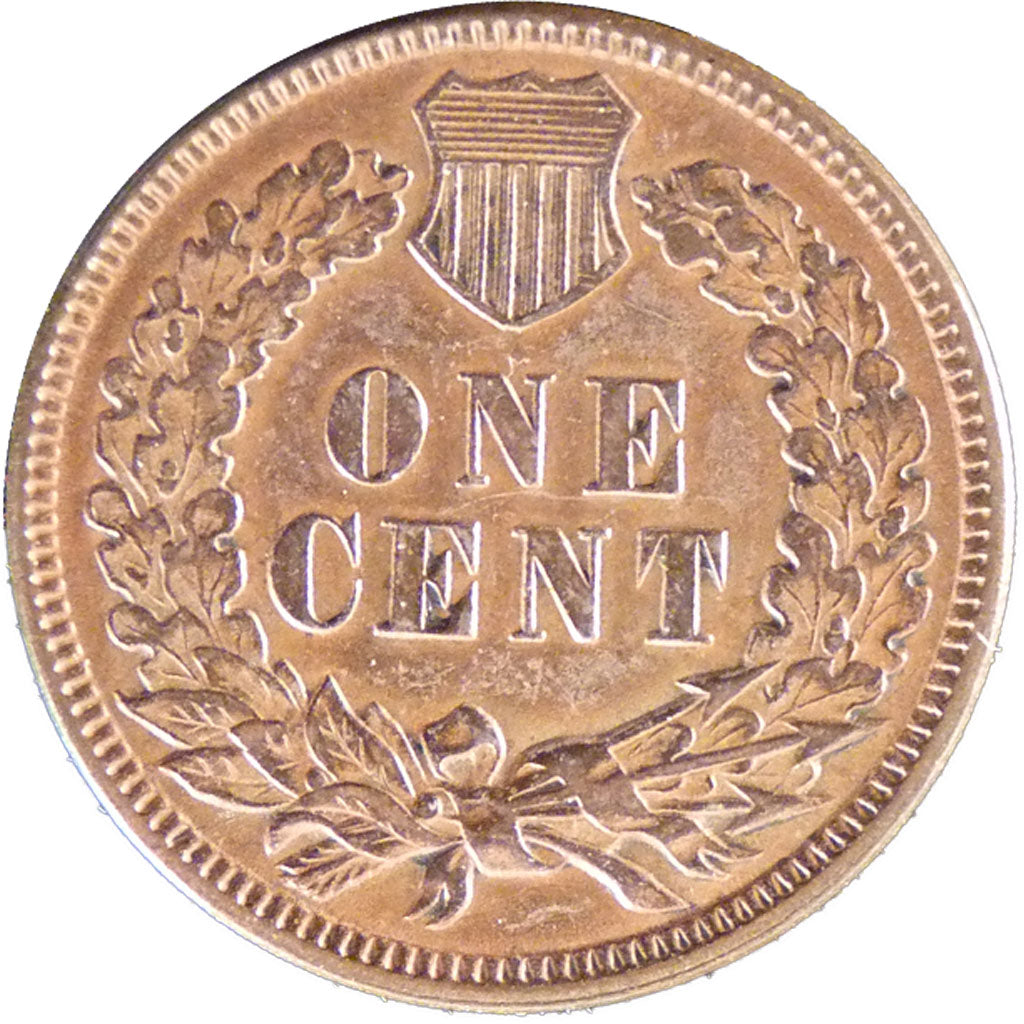 Stati Uniti, Indian Head Cent, Cent, 1876, Philadelphia, SPL-, Bronzo, KM:90a
