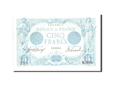 Geldschein, Frankreich, 5 Francs, 5 F 1912-1917 ''Bleu'', 1915, 1915-11-26, VZ+