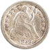 United States, Seated Liberty Half Dime, Half Dime, 1848, La Nouvelle Orléans, K