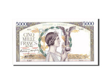France, 5000 Francs, 5 000 F 1934-1944 ''Victoire'', 1939, KM:97a, 1939-07-20