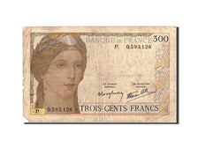 France, 300 Francs, 300 F 1938-1939, 1938, KM:87a, 1938, VF(20-25), Fayette:29.1