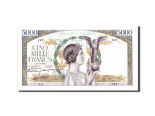 Banknote, France, 5000 Francs, 5 000 F 1934-1944 ''Victoire'', 1938, 1938-10-13