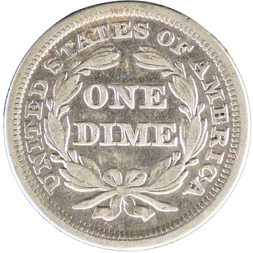 Stati Uniti, Seated Liberty Dime, Dime, 1856, U.S. Mint, Philadelphia, BB, Ar...
