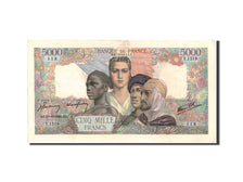 France, 5000 Francs, 5 000 F 1942-1947 ''Empire Français'', 1945, KM:103c