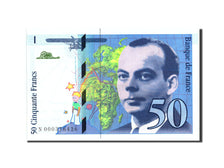 France, 50 Francs, 50 F 1992-1999 ''St Exupéry'', 1992, KM:157a, 1992, UNC(64)