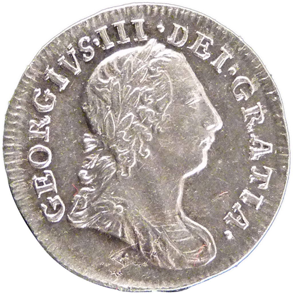 Great Britain, 2 Pence, 1772, AU(55-58), Silver, 1.00