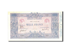 Biljet, Frankrijk, 1000 Francs, 1 000 F 1889-1926 ''Bleu et Rose'', 1915