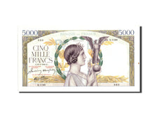 France, 5000 Francs, Victoire, 1943-02-18, Q.1196, UNC(60-62)