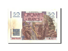 Francia, 50 Francs, 50 F 1946-1951 ''Le Verrier'', 1947, KM:127b, 1947-06-12