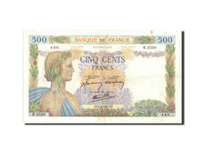 France, 500 Francs, 500 F 1940-1944 ''La Paix'', 1941, KM:95b, 1941-02-06