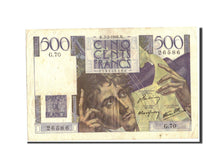 France, 500 Francs, 500 F 1945-1953 ''Chateaubriand'', 1946, KM:129a