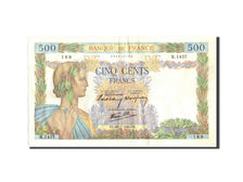 France, 500 Francs, 500 F 1940-1944 ''La Paix'', 1940, 1940-11-28, KM:95a, TTB