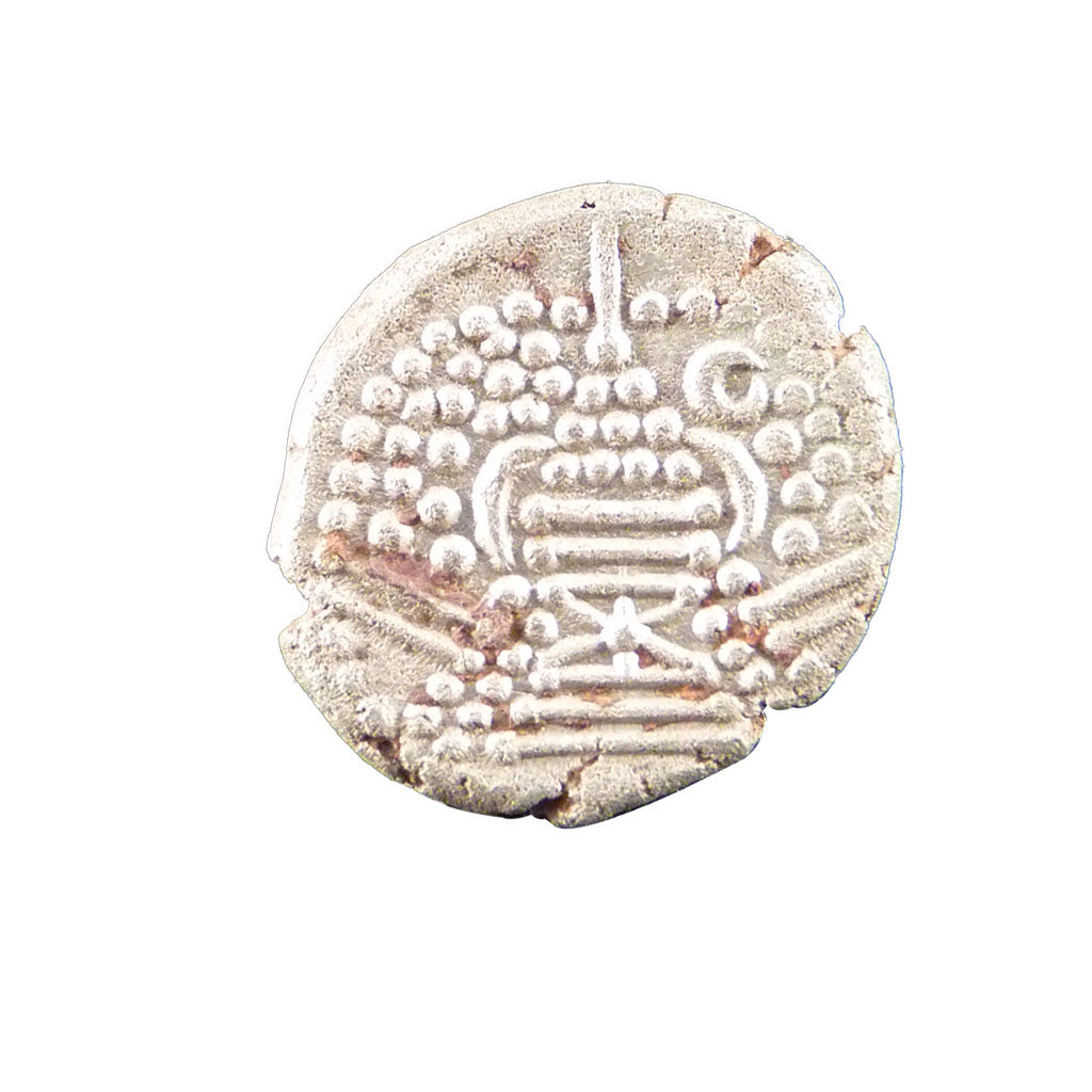 Indo-sasanidi, Drachm, SPL-, Argento