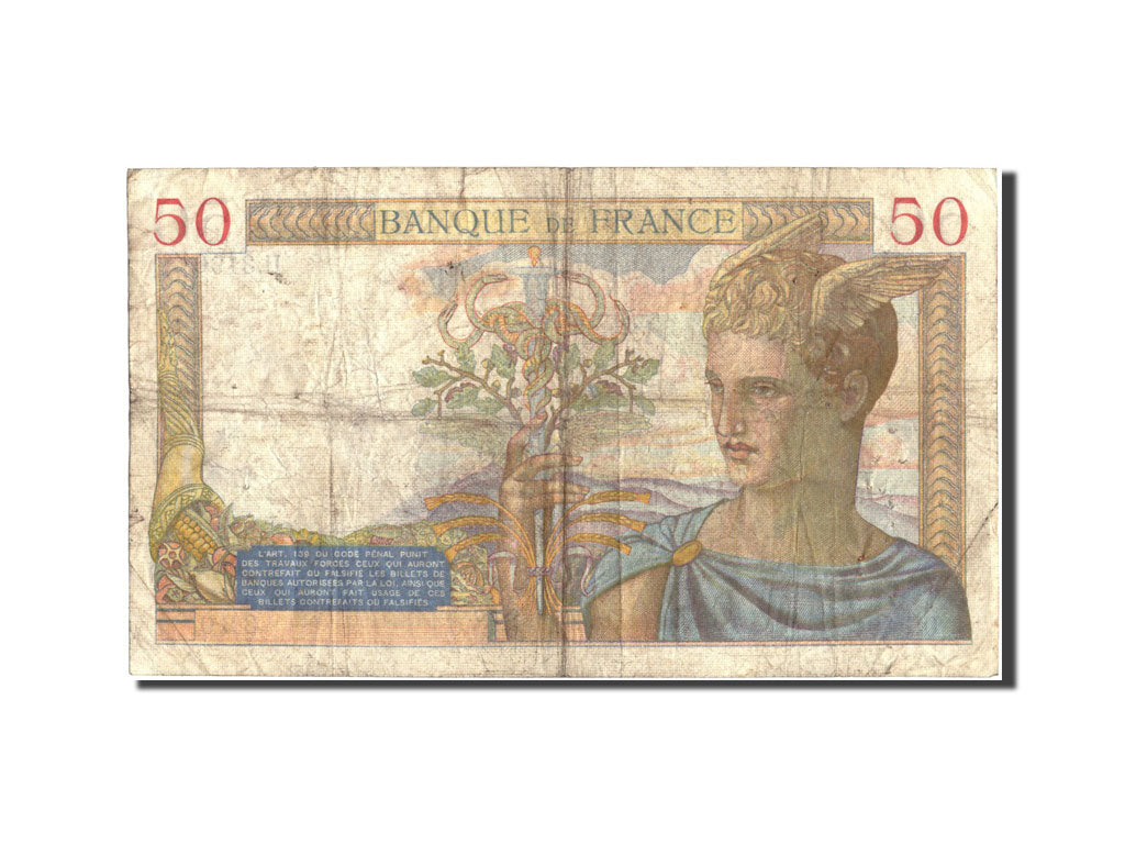 Billet, France, 50 Francs, 50 F 1934-1940 ''Cérès'', 1935, 1935-10-17, NEUF