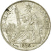 Coin, French Indochina, 20 Cents, 1885, Paris, AU(55-58), Silver, Lecompte:188