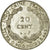 Coin, French Indochina, 20 Cents, 1885, Paris, AU(55-58), Silver, Lecompte:188