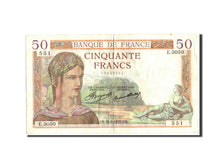 Biljet, Frankrijk, 50 Francs, 50 F 1934-1940 ''Cérès'', 1935, 1935-09-26, TTB