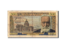 Banknote, France, 500 Francs, 500 F 1954-1958 ''Victor Hugo'', 1954, 1954-09-02