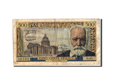France, 500 Francs, 500 F 1954-1958 ''Victor Hugo'', 1955, KM:133a, 1955-01-06