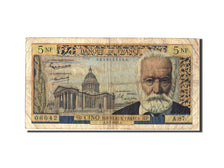 Frankreich, 5 Nouveaux Francs, 5 NF 1959-1965 ''Victor Hugo'', 1962, KM:141a