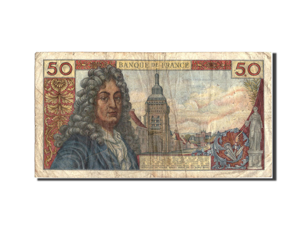 France, 50 Francs, 50 F 1962-1976 ''Racine'', 1962, 1962-12-06, KM:148a, TB