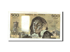 Francia, 500 Francs, 500 F 1968-1993 ''Pascal'', 1986, KM:156e, 1986-02-06, BC+