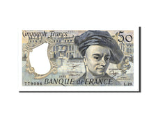 France, 50 Francs, 50 F 1976-1992 ''Quentin de La Tour'', 1982, KM:152b, 1982