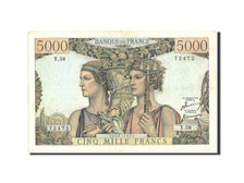 Banconote, Francia, 5000 Francs, 5 000 F 1949-1957 ''Terre et Mer'', 1951
