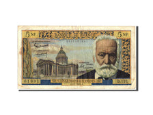Banknote, France, 5 Nouveaux Francs, 5 NF 1959-1965 ''Victor Hugo'', 1965