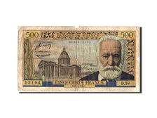 Banknote, France, 500 Francs, 500 F 1954-1958 ''Victor Hugo'', 1954, 1954-09-02