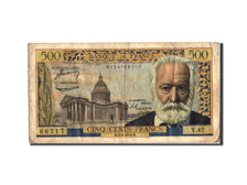 Billete, Francia, 500 Francs, 500 F 1954-1958 ''Victor Hugo'', 1954, 1954-09-02