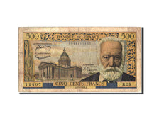France, 500 Francs, 500 F 1954-1958 ''Victor Hugo'', 1954, KM:133a, 1954-09-02