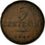 Monnaie, États italiens, LOMBARDY-VENETIA, 3 Centesimi, 1849, Milan, TTB+
