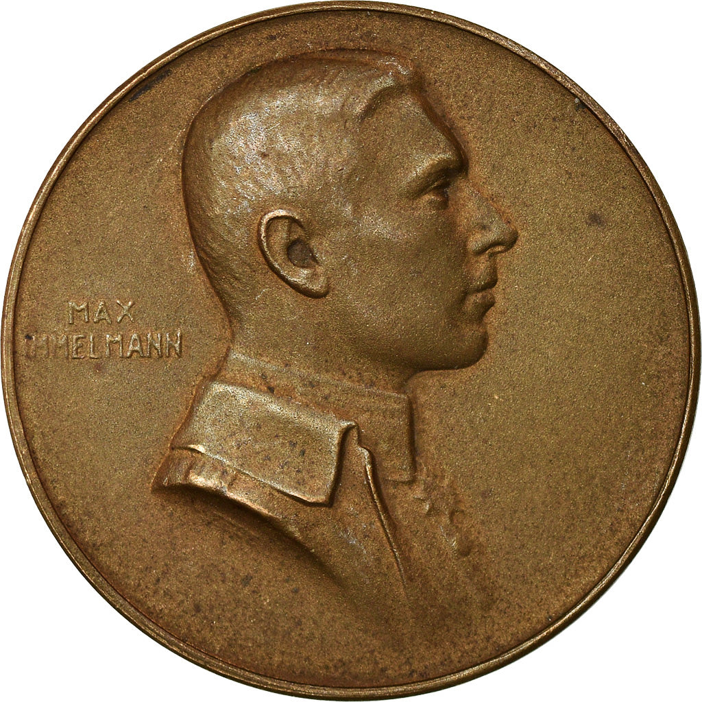 Allemagne, Médaille, Max Immelmann, Der Ader von Lille, Aviation, 1914-1918