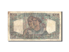 France, 1000 Francs, 1 000 F 1945-1950 ''Minerve et Hercule'', 1948, 1948-03-11