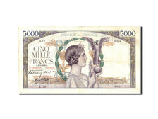 Francia, 5000 Francs, 5 000 F 1934-1944 ''Victoire'', 1939, KM:97a, 1939-03-02