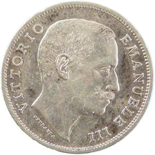 ITALY, Lira, 1901, Rome, KM #32, EF(40-45), Silver, 5.00