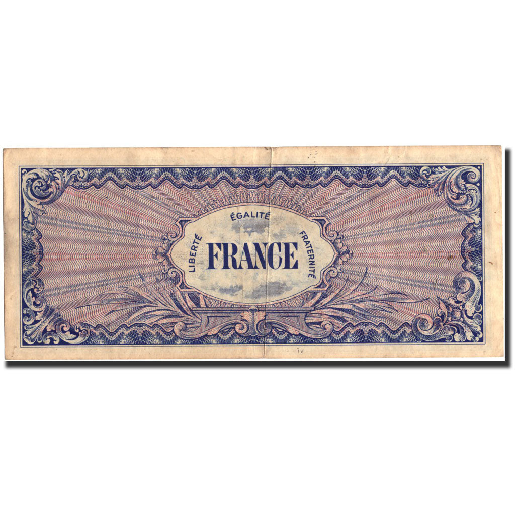 Banconote, Francia, 100 Francs, 1945 Verso France, 1945, 1945, MB