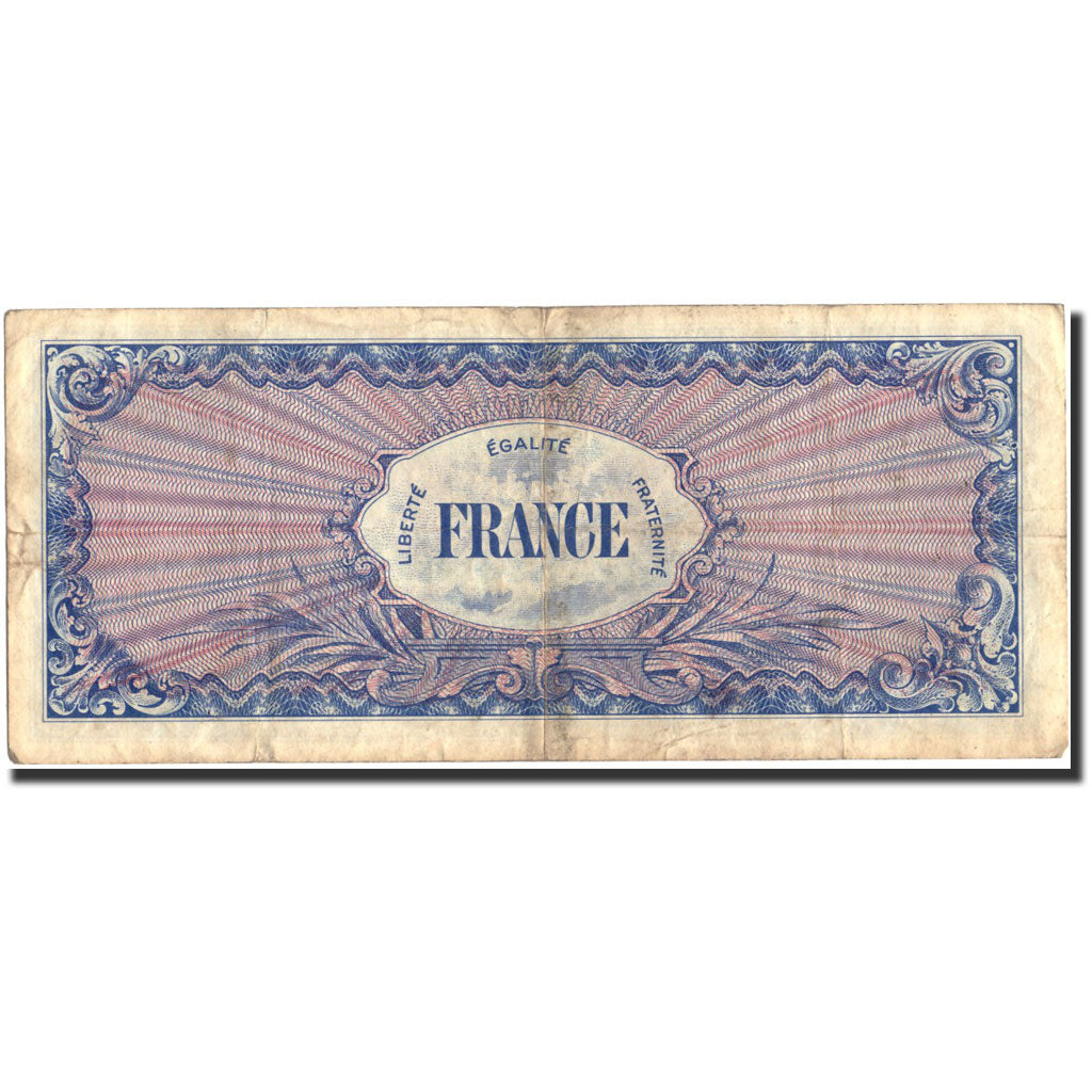 France, 50 Francs, 1945 Verso France, 1945, KM:122a, Undated (1945), VF(20-25)