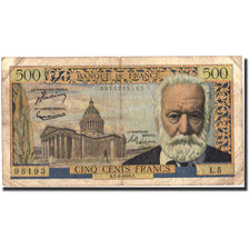 Banknote, France, 500 Francs, 500 F 1954-1958 ''Victor Hugo'', 1954, 1954-01-07