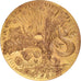 France, Médaille, Voeux les Plus Vifs, Nature Respectée, Animaux, 1977, D.