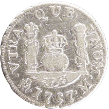 Mexico, 1 Réal, 1757, Mexico, KM #76, VF(20-25), Silver, 3.30