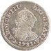 Coin, Mexico, Charles III, 1/2 Réal, 1781, Mexico City, AU(55-58), Silver