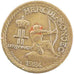 Monaco, 50 Centimes, 1924, Poissy, VF(20-25), Aluminium-Bronze, Gadoury #129,...