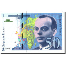 France, 50 Francs, 50 F 1992-1999 ''St Exupéry'', KM:157Ad, 1997, AU(50-53)