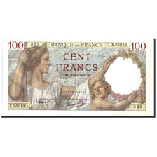 Francia, 100 Francs, 100 F 1939-1942 ''Sully'', 1941, KM:94, 1941-10-30, BB+