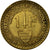 Coin, Monaco, Louis II, Franc, 1924, Poissy, AU(50-53), Aluminum-Bronze