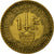 Coin, Monaco, Louis II, Franc, 1924, Poissy, EF(40-45), Aluminum-Bronze