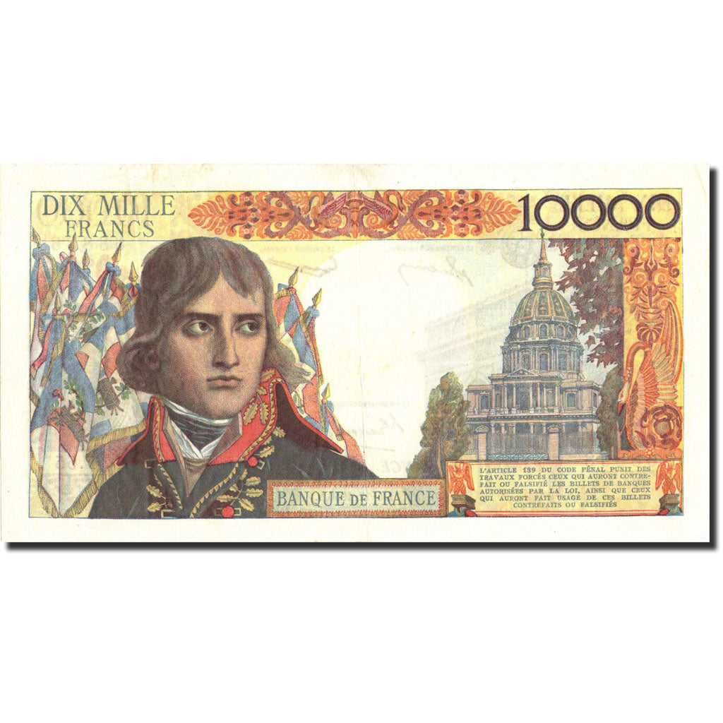 France, 10,000 Francs, 10 000 F 1955-1958 ''Bonaparte'', 1956, KM:136a