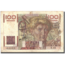 France, 100 Francs, 100 F 1945-1954 ''Jeune Paysan'', 1945, KM:128a, 1945-11-07